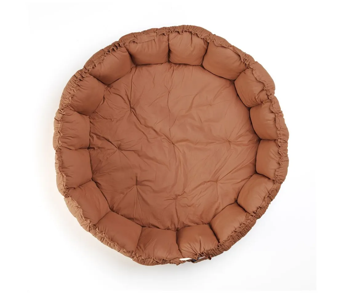 Saco Play & Go Coco Bloom Orgánico Tawny Brown
