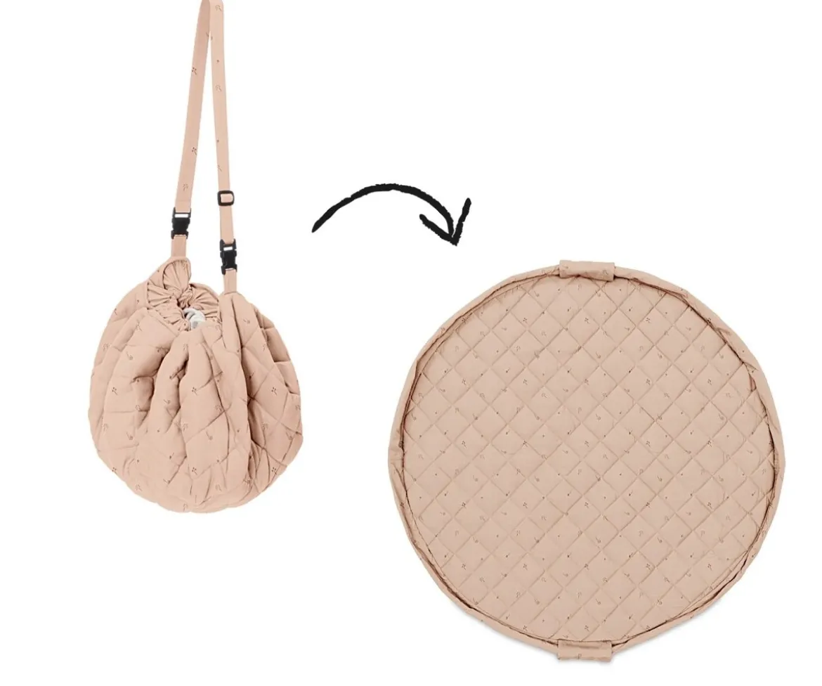 Saco Play & Go Organic Soft Noomad Fleuri