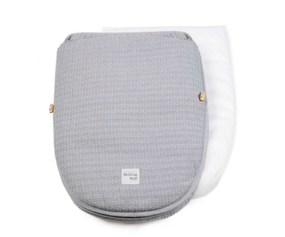 Saco Portabebé 2 en 1 I Love Vichy Grey