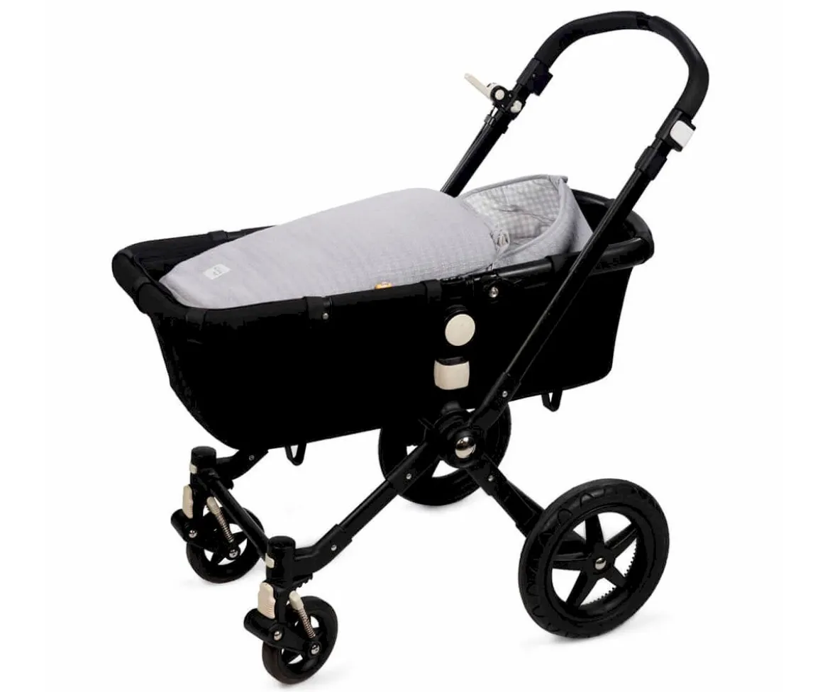 Saco Portabebé 2 en 1 I Love Vichy Grey