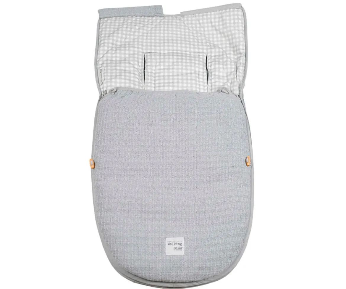 Saco Portabebé 2 en 1 I Love Vichy Grey