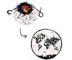 Saco Reversible Play & Go Noomad Worldmap