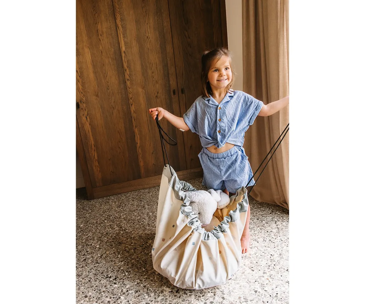 Saco Reversible Play & Go Noomad Worldmap Colour