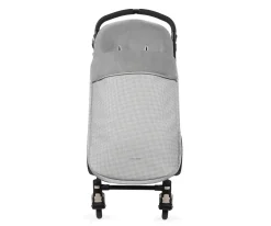 Saco Silla Invierno Little Bloom Vichy Gris