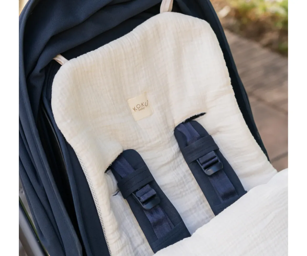 Saco Silla Paseo Stripe Topo Green
