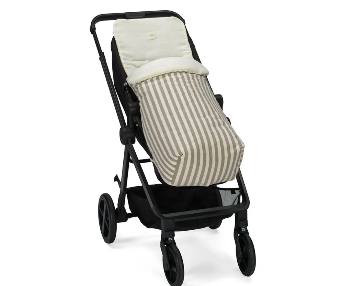 Saco Silla Paseo Stripe Topo Green