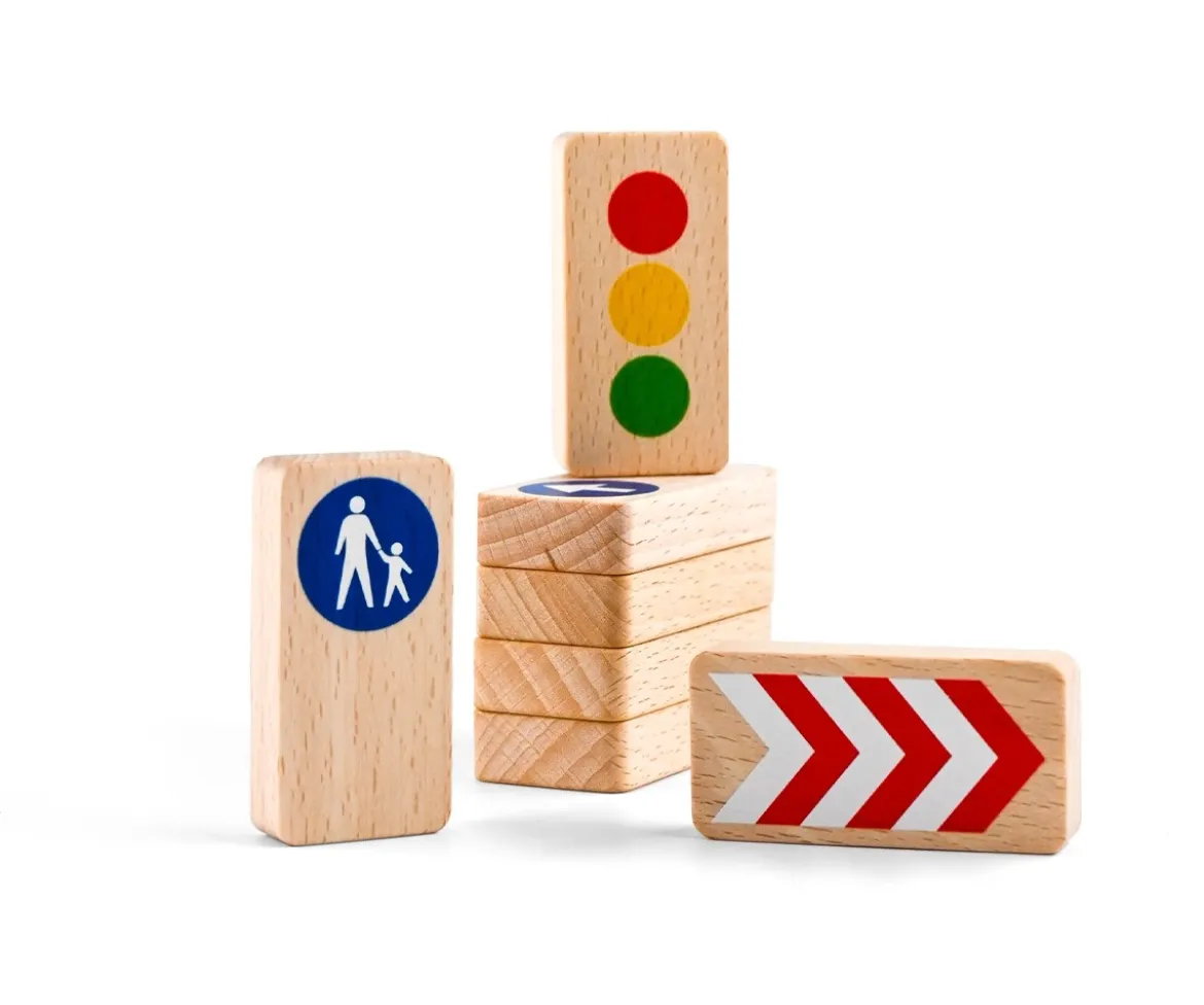 Señales de Tráfico de Madera