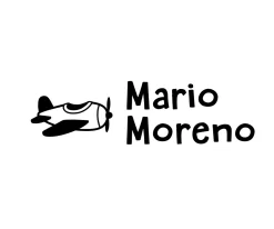Sello Personalizado Avioneta + Cinta Blanca para Ropa Oscura