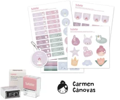 Sello Personalizado Ballet + Combinado Termo y Pegatinas Ballet