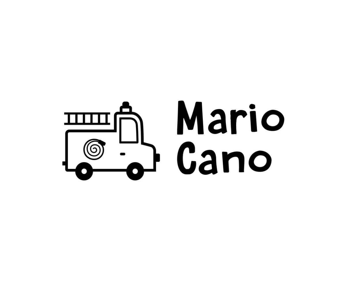Sello Personalizado Bomberos + Cinta Blanca para Ropa Oscura