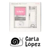 Sello Personalizado Caracol + Cinta Blanca para Ropa Oscura