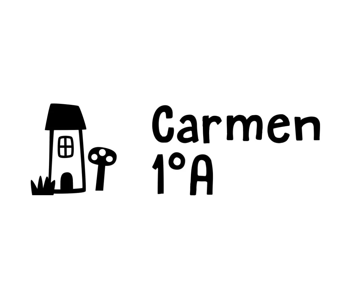 Sello Personalizado Casita Hada