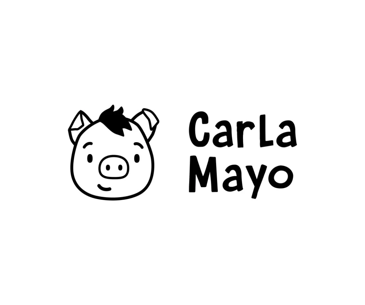 Sello Personalizado Cerdito + Cinta Blanca para Ropa Oscura
