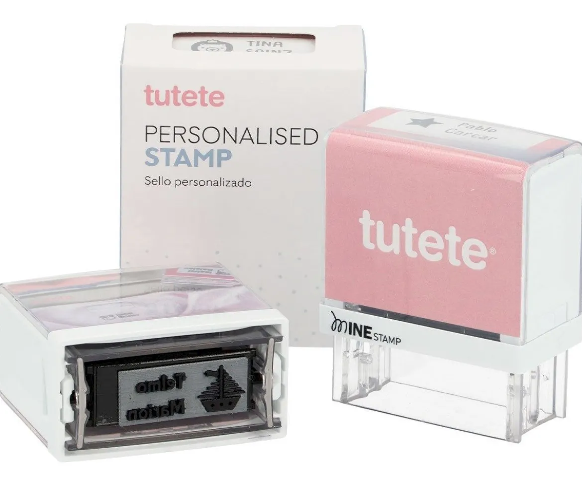 Sello Personalizado + Combinado Termo y Pegatinas Magical Unicorn