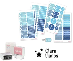 Sello Personalizado Estrellas + Combinado Termo y Pegatinas Estrella