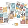 Sello Personalizado Gran Estrella + Combinado Termo y Pegatinas Retro Nordic Estrella