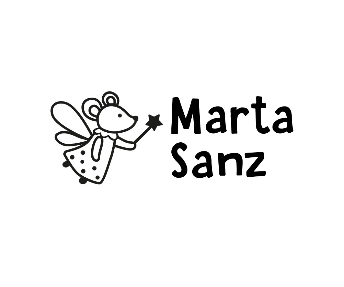 Sello Personalizado Mouse Fairies + Cinta Blanca para Ropa Oscura