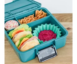 3 Separadores Jumbo para Caja de Almuerzo Blue