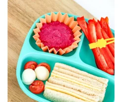3 Separadores Jumbo para Caja de Almuerzo Pastel