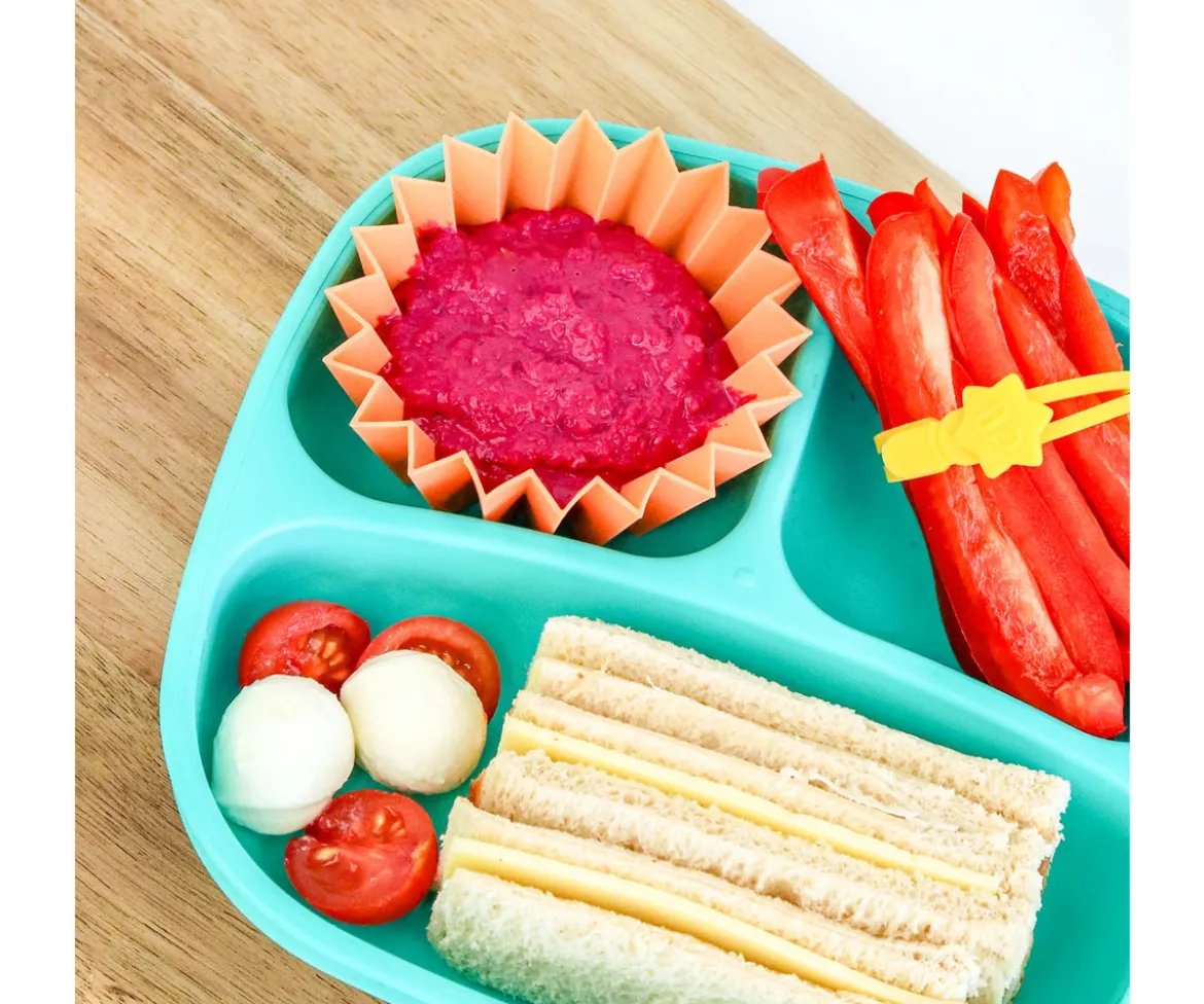 3 Separadores Jumbo para Caja de Almuerzo Pastel