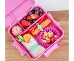 3 Separadores Jumbo para Caja de Almuerzo Pink