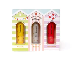 Set 3 Brillos Labiales Naturales Beach Club