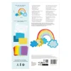 Set Creativo Aprender a Pegar Imagen para Ventanas Arco Iris