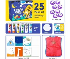 Set Creativo Pintura de Dedos Magic Box