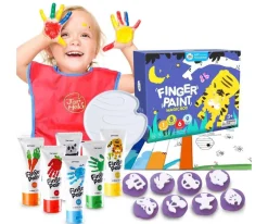 Set Creativo Pintura de Dedos Magic Box