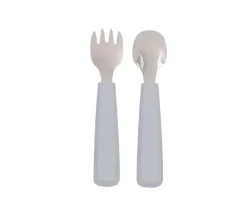 Set 2 Cubiertos Feedie Gris