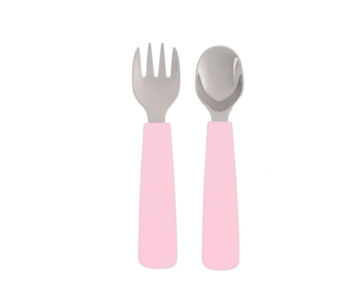 Set 2 Cubiertos Feedie Rosa Empolvado