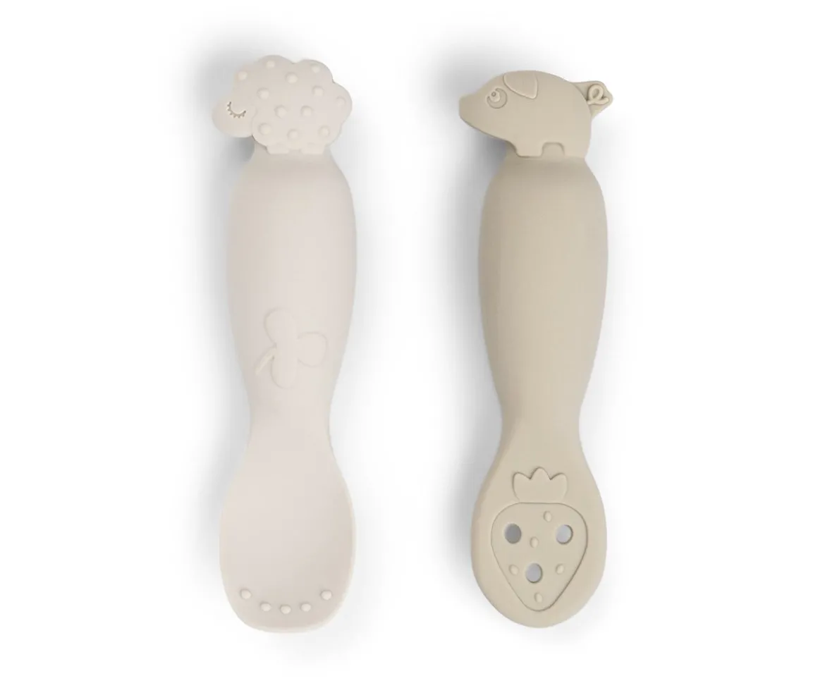 Set Cucharas de Aprendizaje Tiny Farm Sand