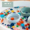Set Cuencos Encajables Sensoriales Coral