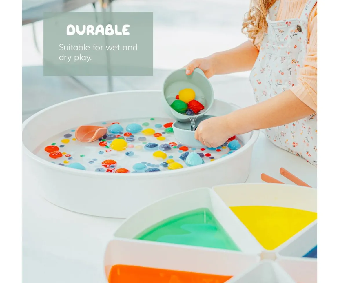 Set Cuencos Encajables Sensoriales Coral