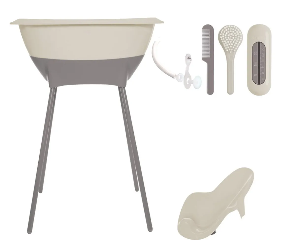 Set de Bañera y Asiento Luma Almond