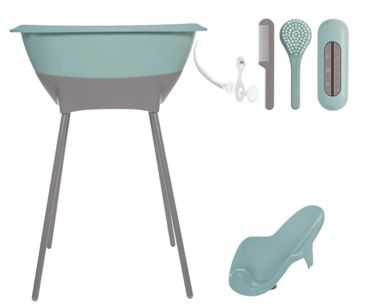 Set de Bañera y Asiento Luma Ice Blue