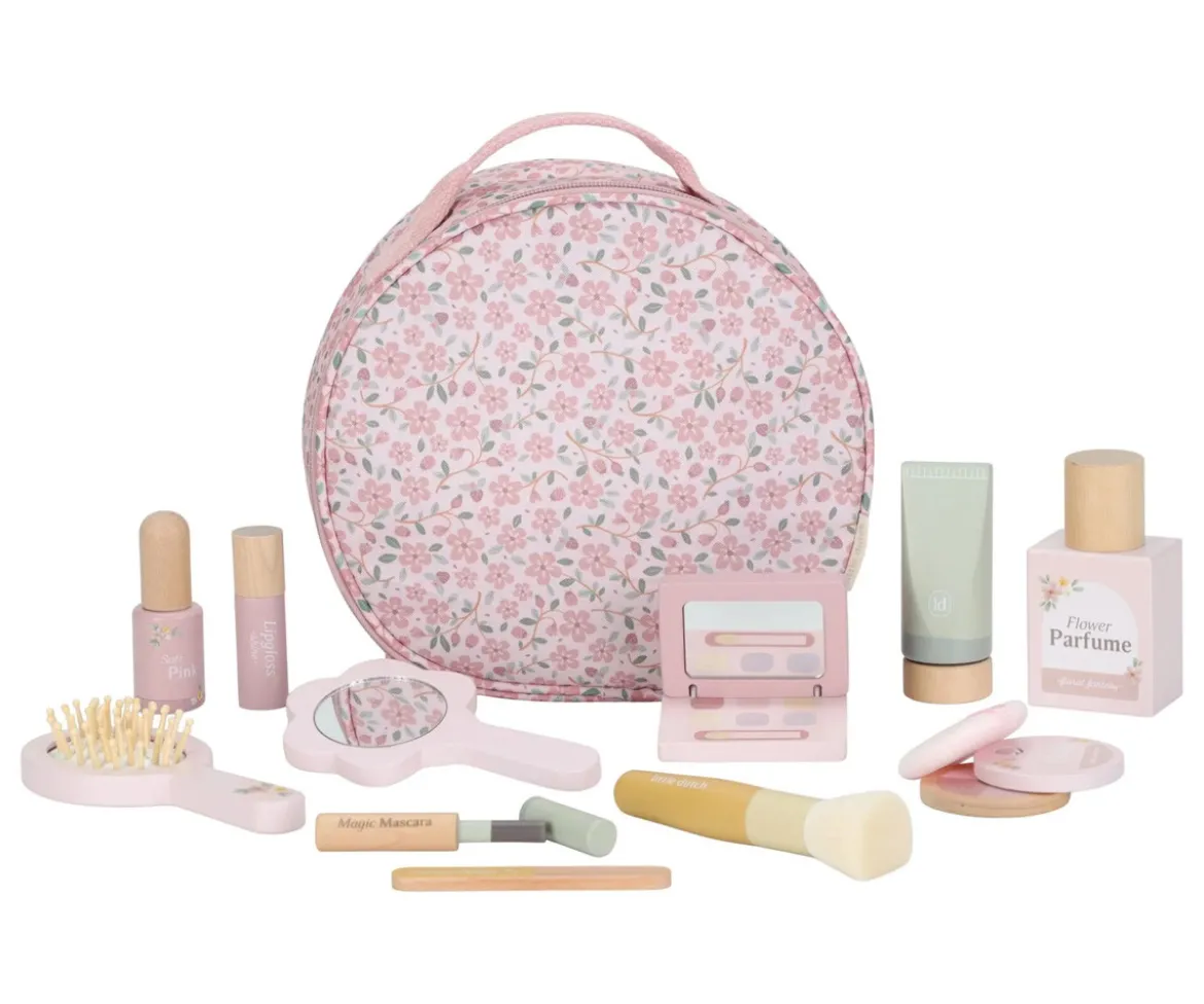 Set de Belleza de Madera Flores