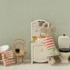 Set de Cepillo de Dientes en Bolsa Mouse Coral Stripe