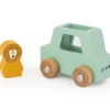 Set de Coches Madera Animales
