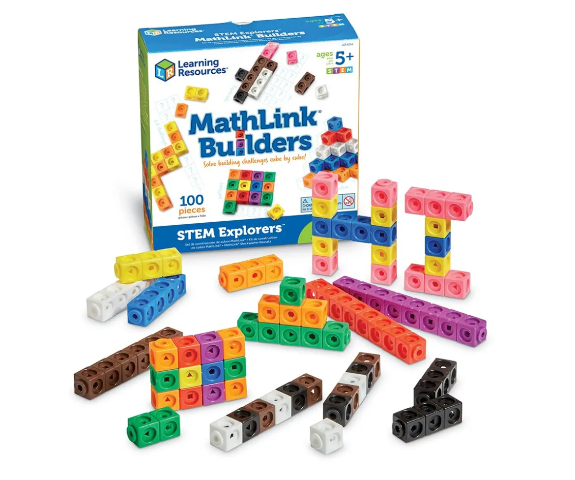 Set de Construcción de Cubos Mathlink 100 Piezas
