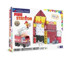 Set de Construcción Magna-Tiles Fire Station 50 piezas