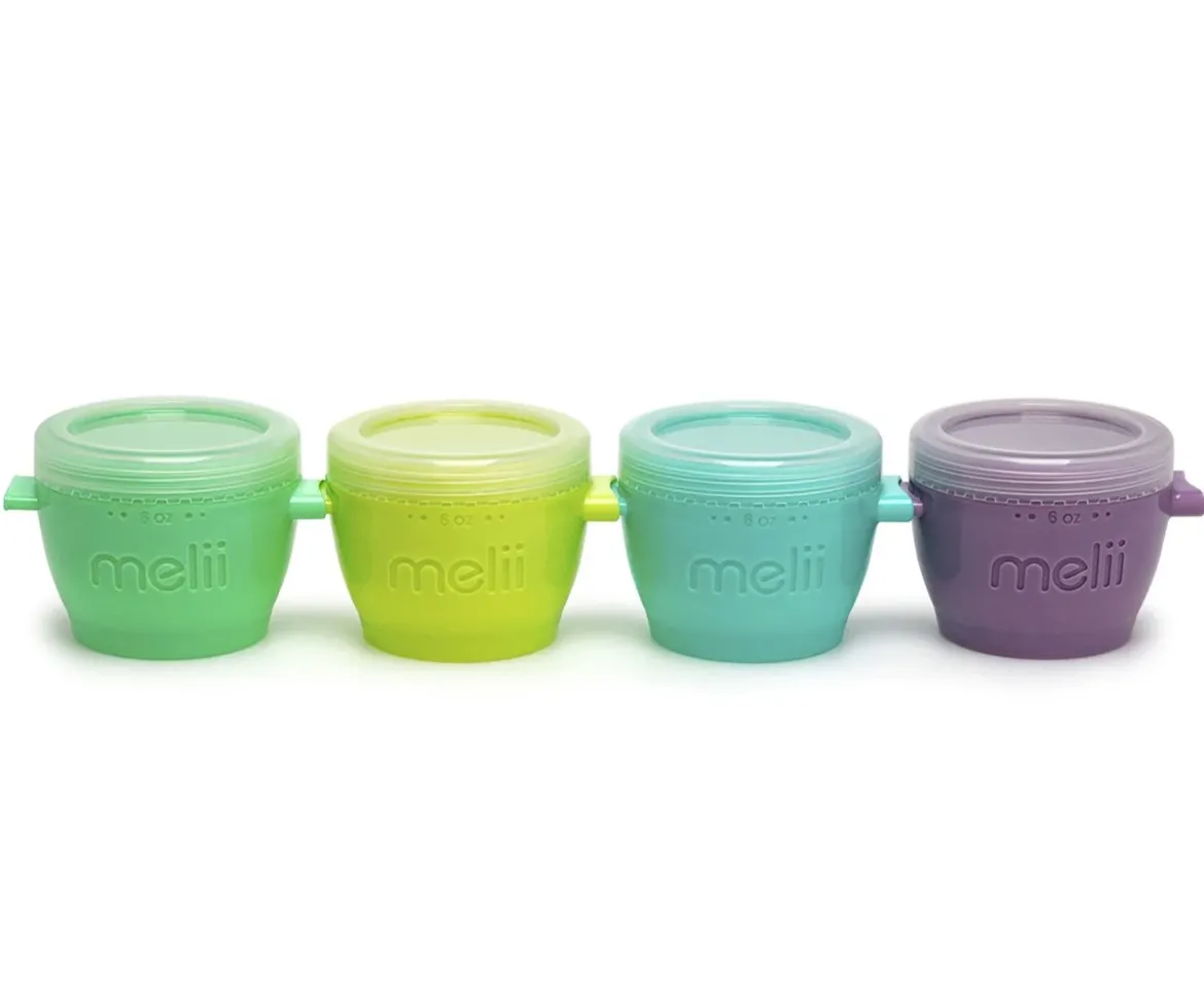 Set de 4 Contenedores para Alimentos 177 ml