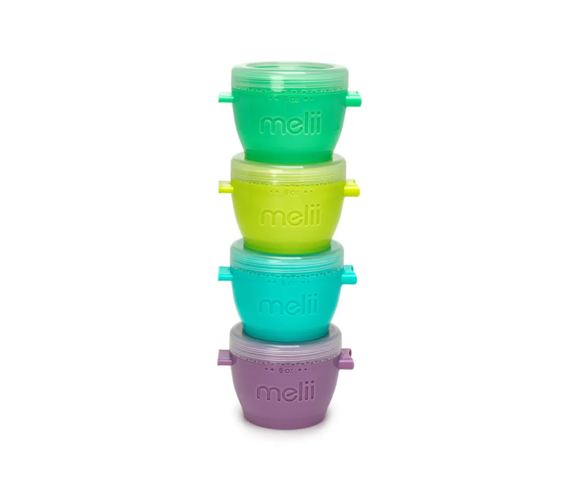 Set de 4 Contenedores para Alimentos 177 ml