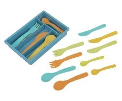 Set de Cubiertos de Bioplástico