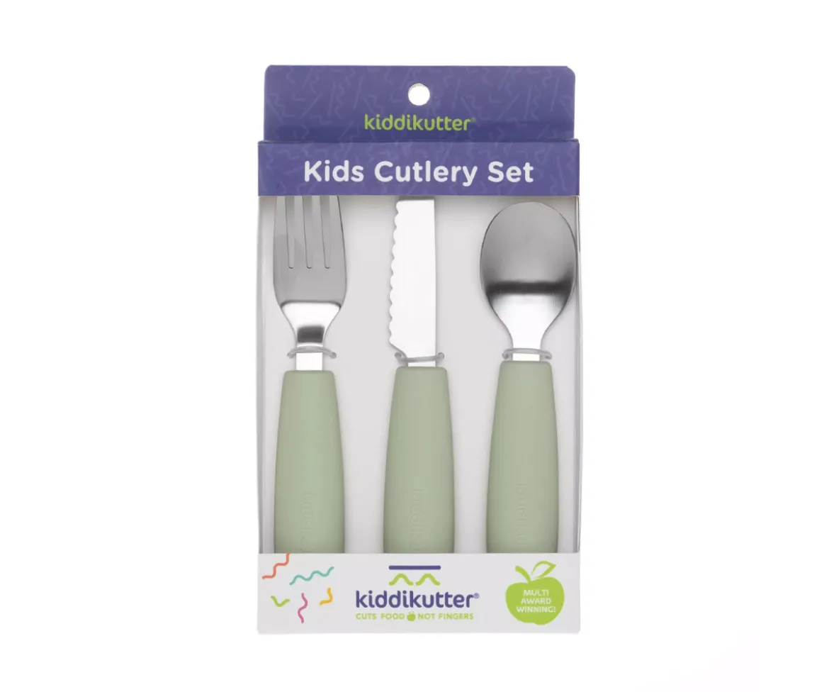 Set de Cubiertos Kiddikutter Sage