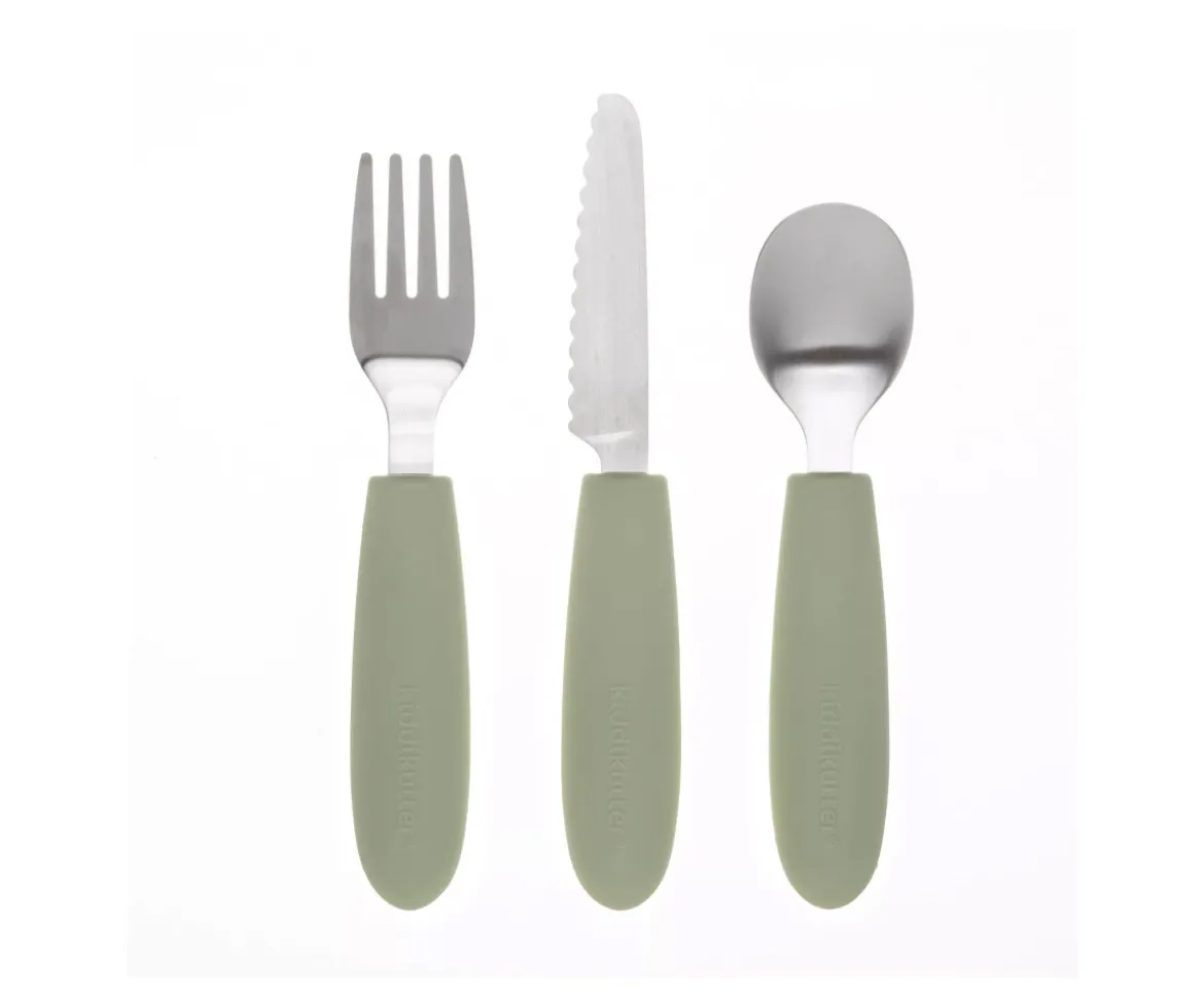 Set de Cubiertos Kiddikutter Sage