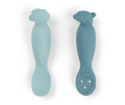 Set de Cucharas de Aprendizaje Tiny Farm Blue