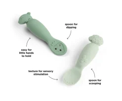 Set de Cucharas de Aprendizaje Tiny Farm Green