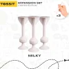 Set de 3 Dardos de Silicona con Ventosa Milky