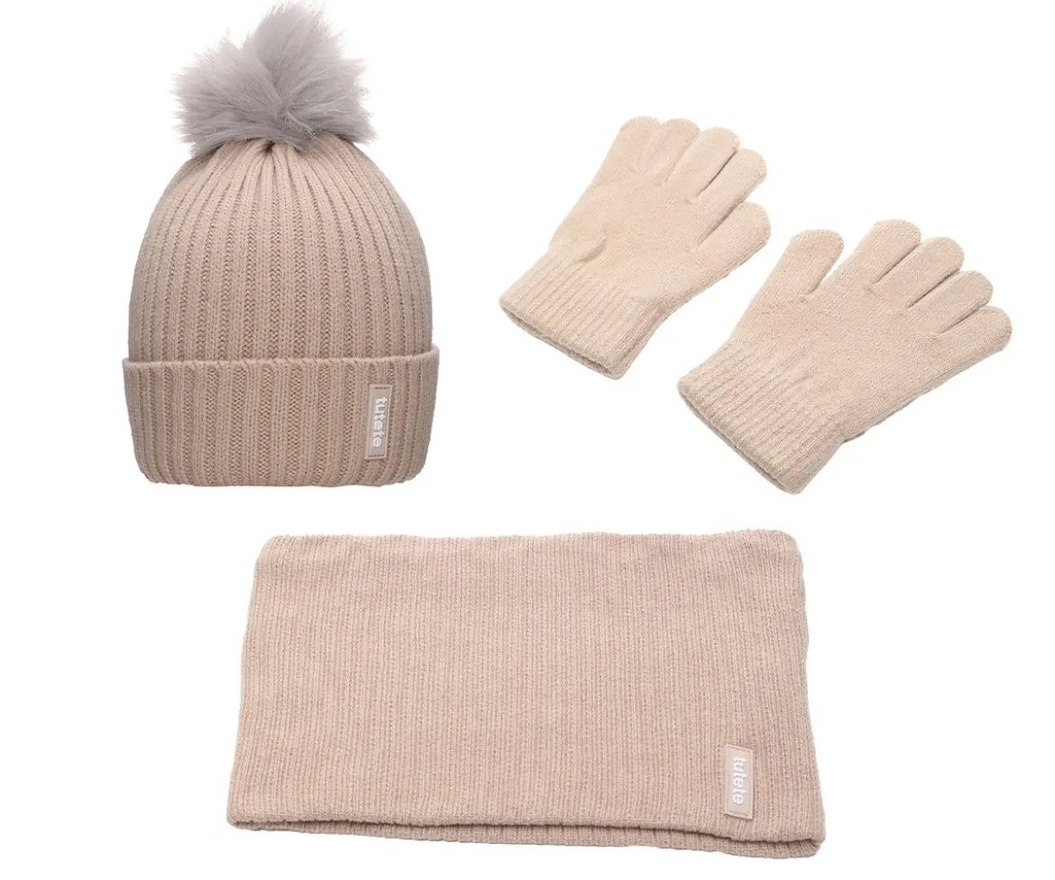 Set de Invierno Gorro, Guantes y Buff Geometric Nature